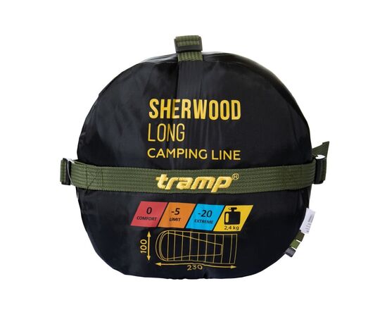 Спальный мешок Tramp Sherwood Long Olive/Grey R (UTRS-054L-R), изображение 11