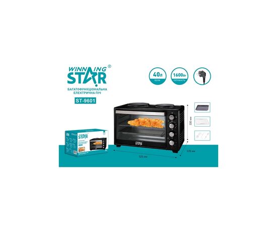 Электропечь WINNINGSTAR ST-9601, изображение 3