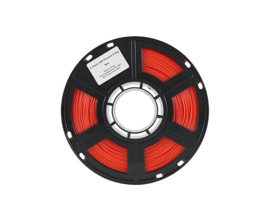 Пластик для 3D-принтера Flashforge ABS 1,75mm 1kg Red (AR1), изображение 2