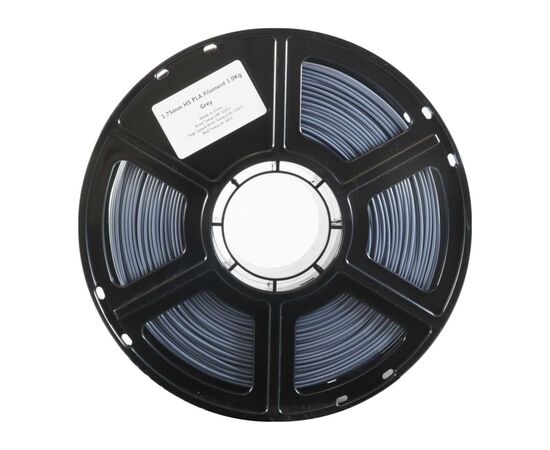 Пластик для 3D-принтера Flashforge PLA High speed 1,75mm 1kg GREY (90009988001), изображение 2