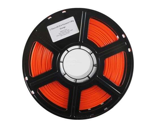Пластик для 3D-принтера Flashforge PLA High speed 1,75mm 1kg ORANGE (90009991001), изображение 2
