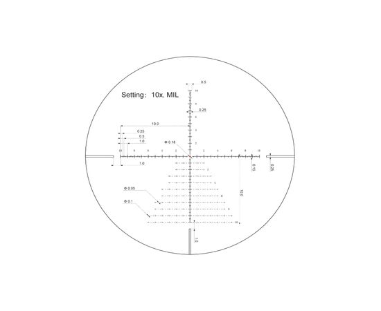Оптичний приціл Vector Optics Veyron Plus 10x30 (30 мм) SFP illum. MPR-V10 (SCOM-46), зображення 10