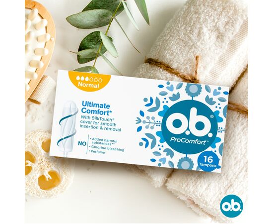Тампони o.b. ProComfort Normal 16 шт. (3574661329840/3574661900414), зображення 10