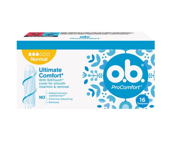 Тампони o.b. ProComfort Normal 16 шт. (3574661329840/3574661900414)