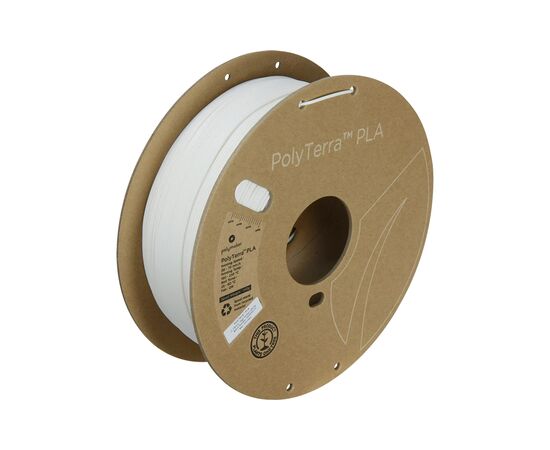 Пластик для 3D-принтера Polymaker PLA PolyTerra 1,75mm 1kg COTTON WHITE (PM70822)