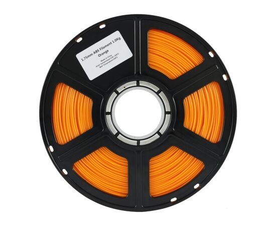 Пластик для 3D-принтера Flashforge ABS 1,75mm 1kg Orange (AO1), зображення 2