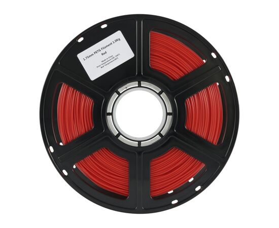 Пластик для 3D-принтера Flashforge PETG 1,75mm 1kg Red (PETR1), изображение 2