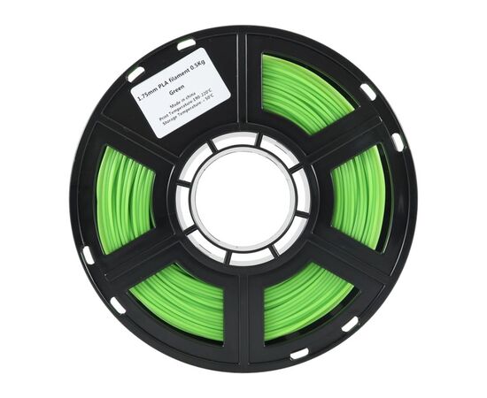 Пластик для 3D-принтера Flashforge PLA 1,75mm 0,5kg Green (PG2), изображение 2