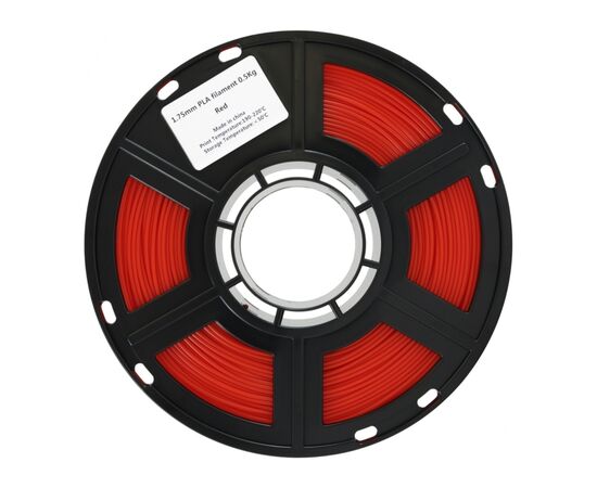 Пластик для 3D-принтера Flashforge PLA 1,75mm 0,5kg Red (PR2), изображение 2