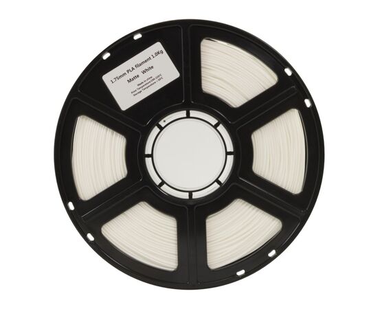 Пластик для 3D-принтера Flashforge PLA 1,75mm 1kg Matte White (90007474001), изображение 2