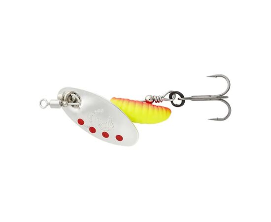 Блешня Savage Gear Grub Spinners 2 5.8g Silver Red Yellow (1854.45.02)