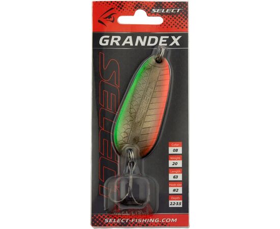 Блесна Select Grandex 20.0g 63mm 08 (1870.68.24), изображение 2