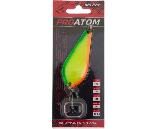 Блесна Select ProAtom 15.0g 65mm 13 (1870.68.43), изображение 2