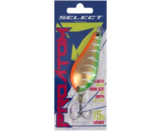 Блешня Select ProAtom 15.0g 65mm 16 (1870.77.51), зображення 2