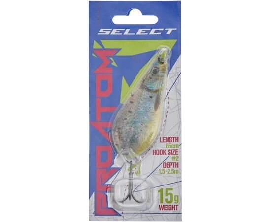 Блесна Select ProAtom 15.0g 65mm S47 (1870.74.10), изображение 2