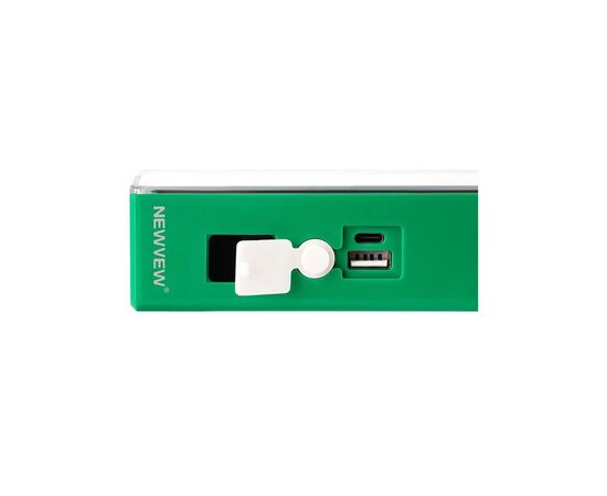 Фонарь NEWVEW NV-E967T Solar Panel 4000mAh Green (NWVW-NV-E967T-GN), изображение 2