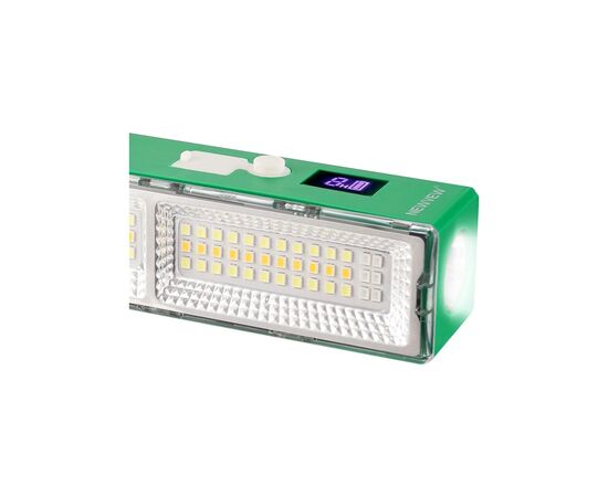 Фонарь NEWVEW NV-E967T Solar Panel 4000mAh Green (NWVW-NV-E967T-GN), изображение 3