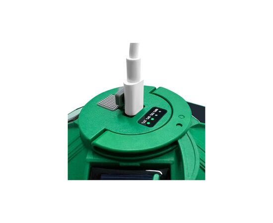 Фонарь NEWVEW NV-E968 30W Solar Panel 4800mAh Green (NWVW-NV-E968-GN), изображение 3