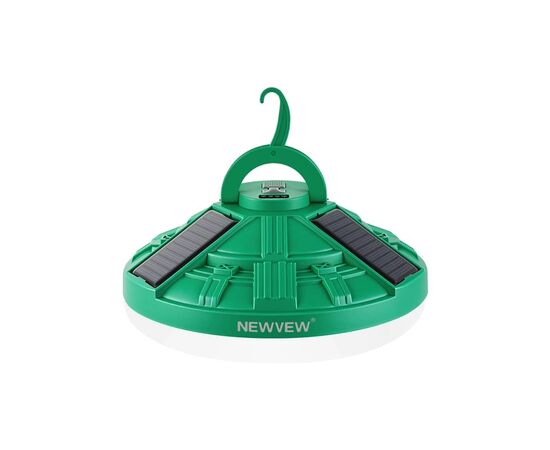 Фонарь NEWVEW NV-E968 30W Solar Panel 4800mAh Green (NWVW-NV-E968-GN)