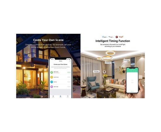 Умное реле TUYA Wi-Fi, 30A, AC 100-240V, 6600W (HS084035), изображение 3