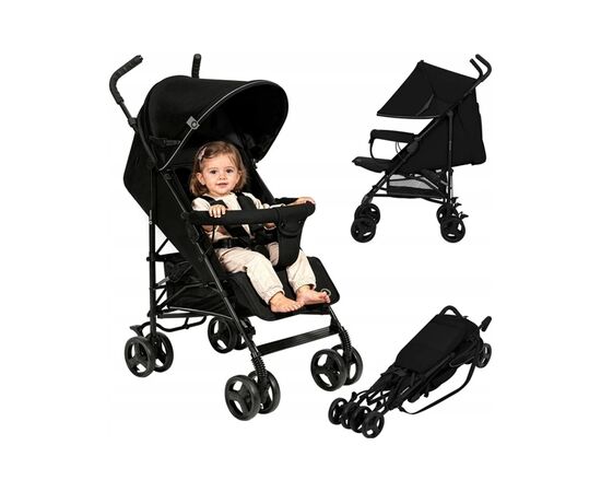 Коляска Lionelo Elia black onyx (LO-ELIA BLACK ONYX), изображение 4