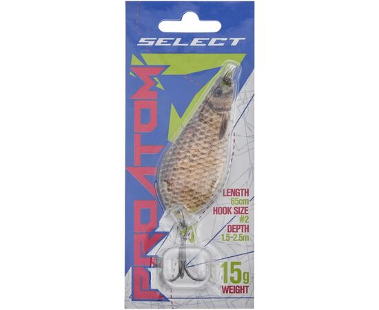 Блесна Select ProAtom 15.0g 65mm S50 (1870.74.13), изображение 2