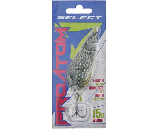 Блесна Select ProAtom 15.0g 65mm S51 (1870.74.14), изображение 2