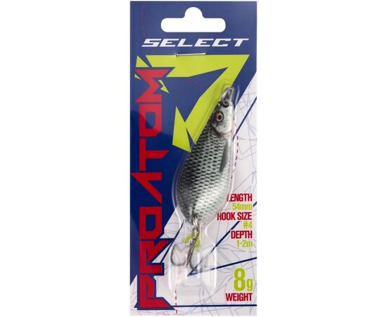 Блесна Select ProAtom 8.0g 54mm S46 (1870.77.25), изображение 2