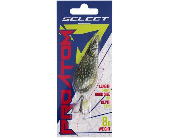 Блешня Select ProAtom 8.0g 54mm S51 (1870.77.30), зображення 2