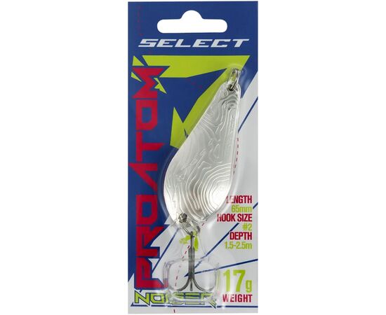 Блешня Select ProAtom Noiser 17.0g 65mm 01 (1870.78.87), зображення 2