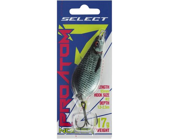 Блешня Select ProAtom Noiser 17.0g 65mm S46 (1870.78.98), зображення 2