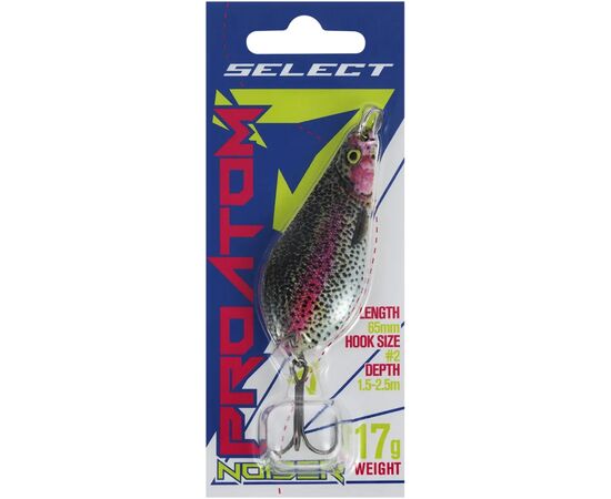 Блесна Select ProAtom Noiser 17.0g 65mm S48 (1870.79.00), изображение 2