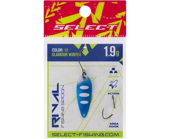 Блешня Select Rival 1.9g 30mm 12 Glamour Winter (1870.79.91), зображення 2