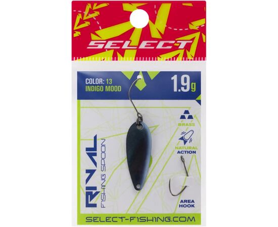 Блесна Select Rival 1.9g 30mm 13 Indigo Mood (1870.79.92), изображение 2