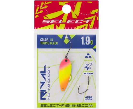Блесна Select Rival 1.9g 30mm 15 Tropic Black (1870.79.94), изображение 2