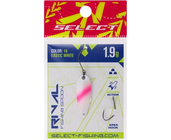 Блешня Select Rival 1.9g 30mm 18 Exotic White (1870.79.97), зображення 2