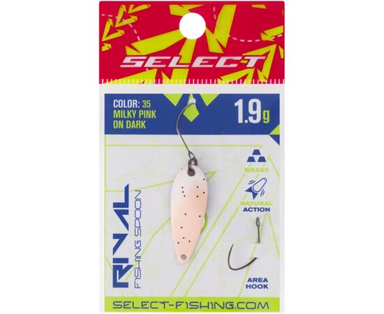 Блесна Select Rival 1.9g 30mm 35 Milky Pink on Dark (1870.80.03), изображение 2