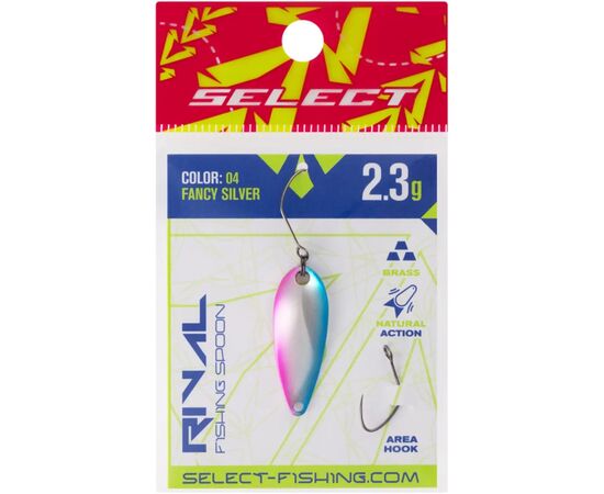 Блешня Select Rival 2.3g 30mm 04 Fancy Silver (1870.80.04), зображення 2