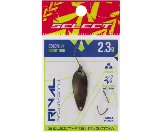 Блешня Select Rival 2.3g 30mm 07 Richy Bug (1870.80.07), зображення 2
