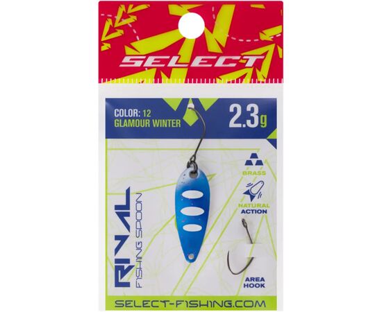 Блесна Select Rival 2.3g 30mm 12 Glamour Winter (1870.80.11), изображение 2