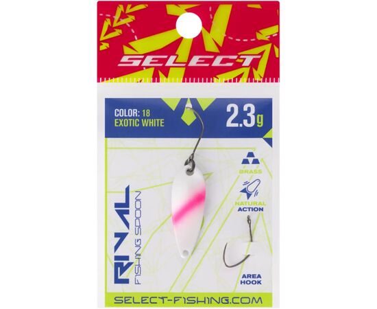 Блесна Select Rival 2.3g 30mm 18 Exotic White (1870.80.17), изображение 2