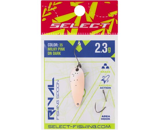 Блесна Select Rival 2.3g 30mm 35 Milky Pink on Dark (1870.80.23), изображение 2