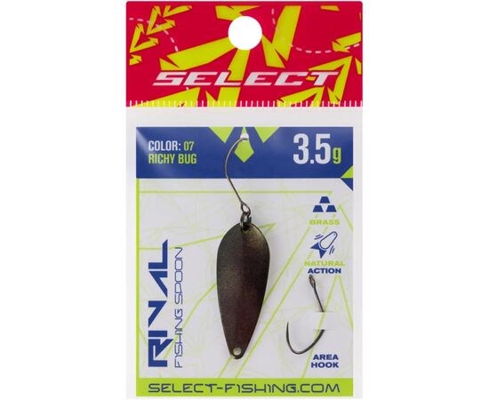 Блешня Select Rival 3.5g 34mm 07 Richy Bug (1870.80.27), зображення 2