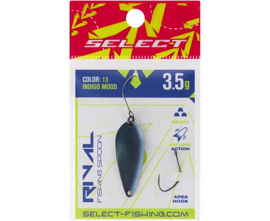 Блешня Select Rival 3.5g 34mm 13 Indigo Mood (1870.80.30), зображення 2
