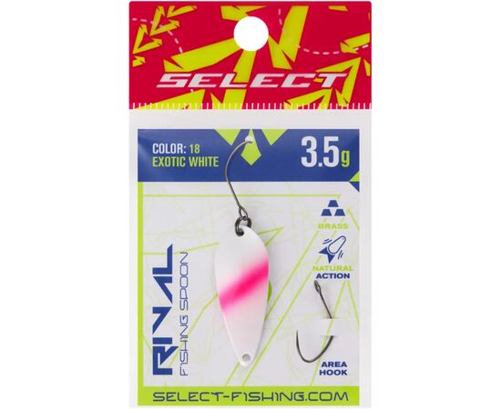 Блешня Select Rival 3.5g 34mm 18 Exotic White (1870.80.34), зображення 2