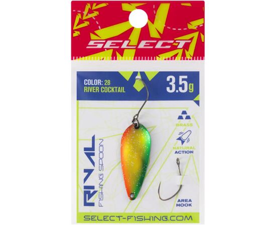 Блесна Select Rival 3.5g 34mm 28 River Cocktail (1870.80.38), изображение 2