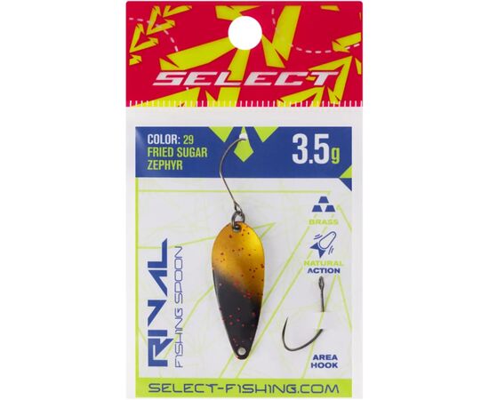 Блесна Select Rival 3.5g 34mm 29 Fried Sugar Zephyr (1870.80.39), изображение 2