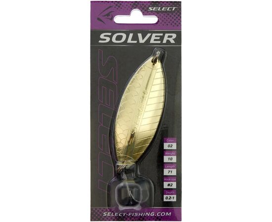 Блешня Select Solver 10.0g 71mm 02 (1870.67.90), зображення 2