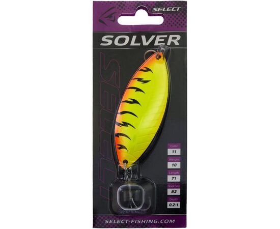 Блешня Select Solver 10.0g 71mm 11 (1870.67.99), зображення 2