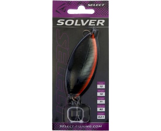 Блешня Select Solver 10.0g 71mm 12 (1870.68.00), зображення 2